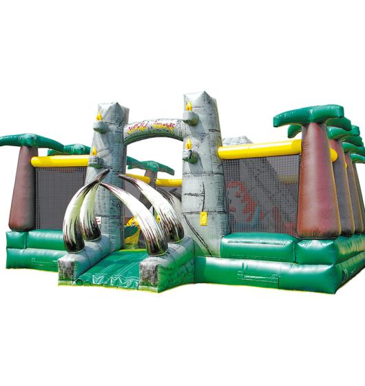 Jurassic Adventure location jeu gonflable thème dinosaures jurassique jurassic park france été enfants