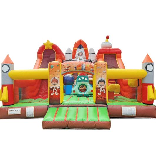 Combo de l'espace location jeu gonflable thème espace astronaute fusée france été enfants