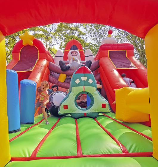 Combo de l'espace location jeu gonflable thème espace astronaute fusée france été enfants