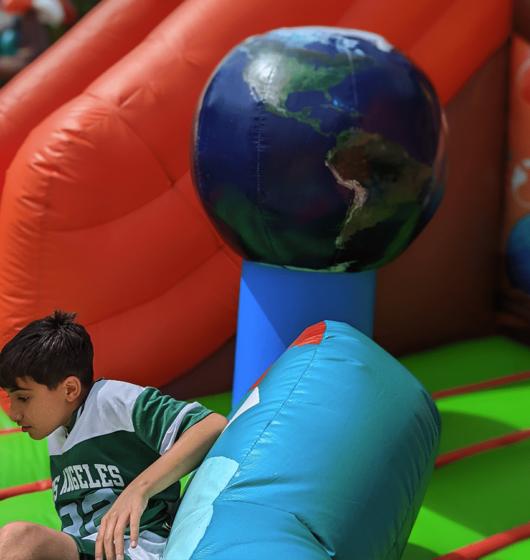 Combo de l'espace location jeu gonflable thème espace astronaute fusée france été enfants