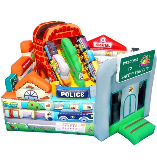 location structure gonflable fun city