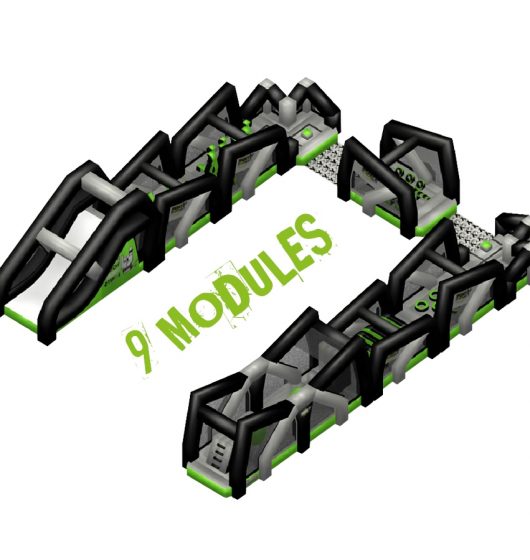 Xtrem Adrenaline Run location parcours obstacles gonflable géant sport challenge france été enfants