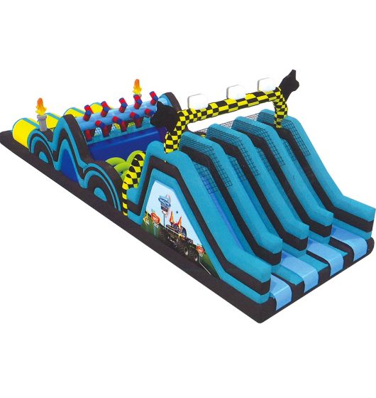 Parcours Start Up obstacles location jeu gonflable thème sport athlétisme challenge défi france été enfants