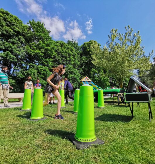 location cônes interactifs