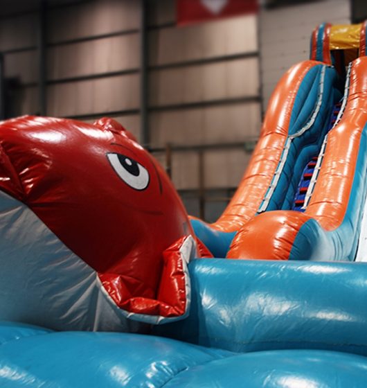 structure aquatique gonflable