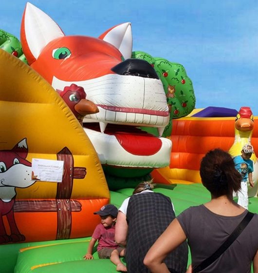 Vente d'occasion structure gonflable