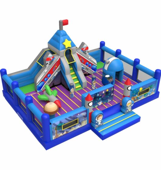 Cosmic Park location jeu gonflable thème espace étoiles star wars france été enfants