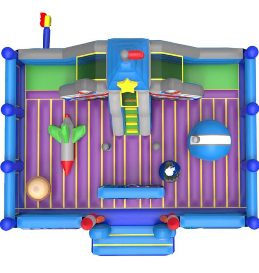 Cosmic Park location jeu gonflable thème espace étoiles star wars france été enfants